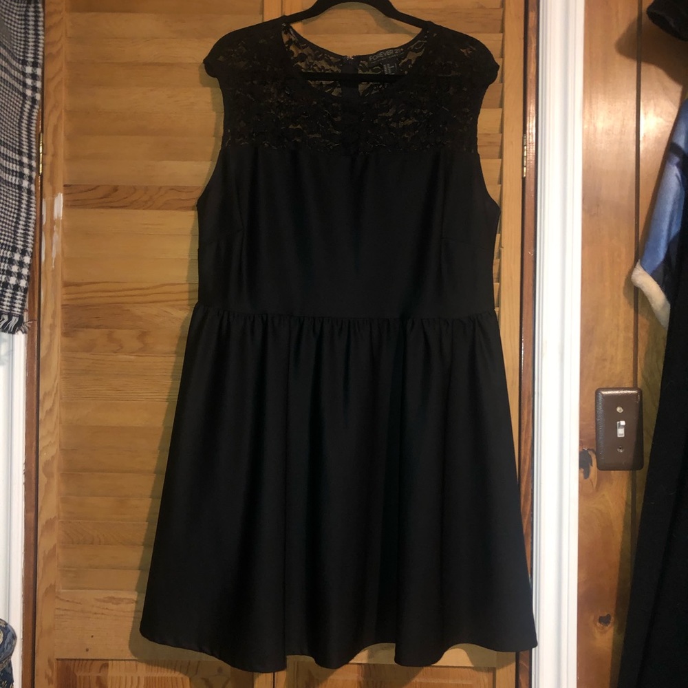 Plus Size Black Cocktail Dress